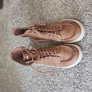 Brown Rocket Dog Leather Boots Size 8